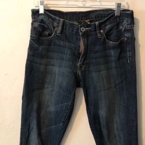 Size 30 lucky brand long inseam strait leg jean